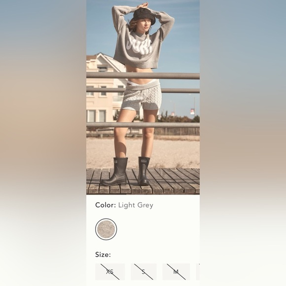 Anthropologie x Electric & Rose Surf Long-Sleeve Sweater Size Small NWT - Picture 5 of 15